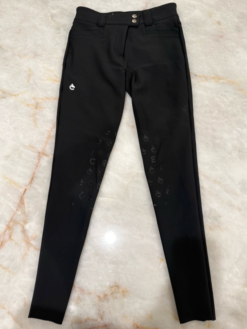 CRINIERE JULIETTE HIGH COMPRESSION BREECHES | BLACK